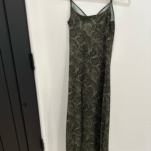 All Saints Snake Print Dress - Picture 3 of 6
